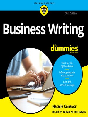 Business Writing For Dummies - Audiobook